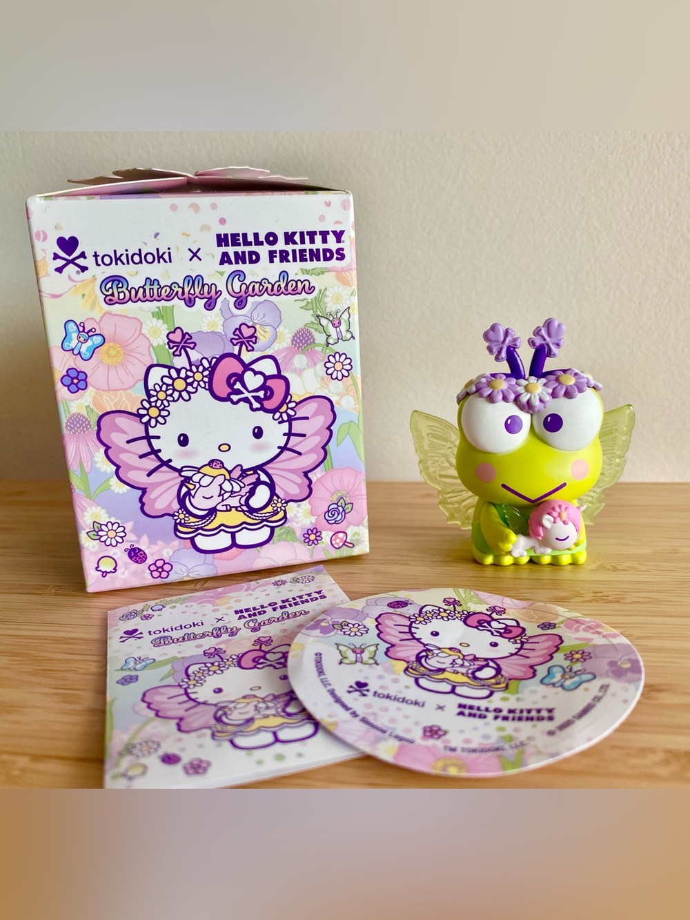 Tokidoki Butterfly Garden Keroppi